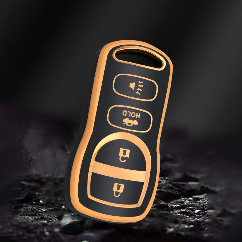 Case for Nissan Armada, Frontier, Murano, Pathfinder, Quest, Titan, Xterra (4 Buttons)