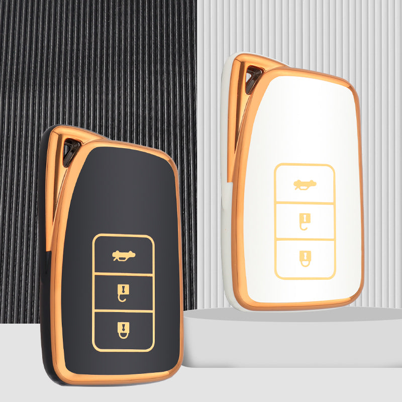 Case for Lexus NX, GS, RX, IS, ES, GX, LX, RC, 200, 250, 350, LS, 450H, 300H (3 Buttons)