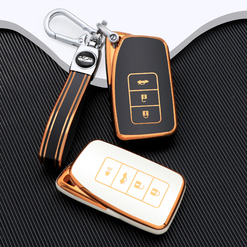 Case for Lexus NX, GS, RX, IS, ES, GX, LX, RC, 200, 250, 350, LS, 450H, 300H (4 Buttons)